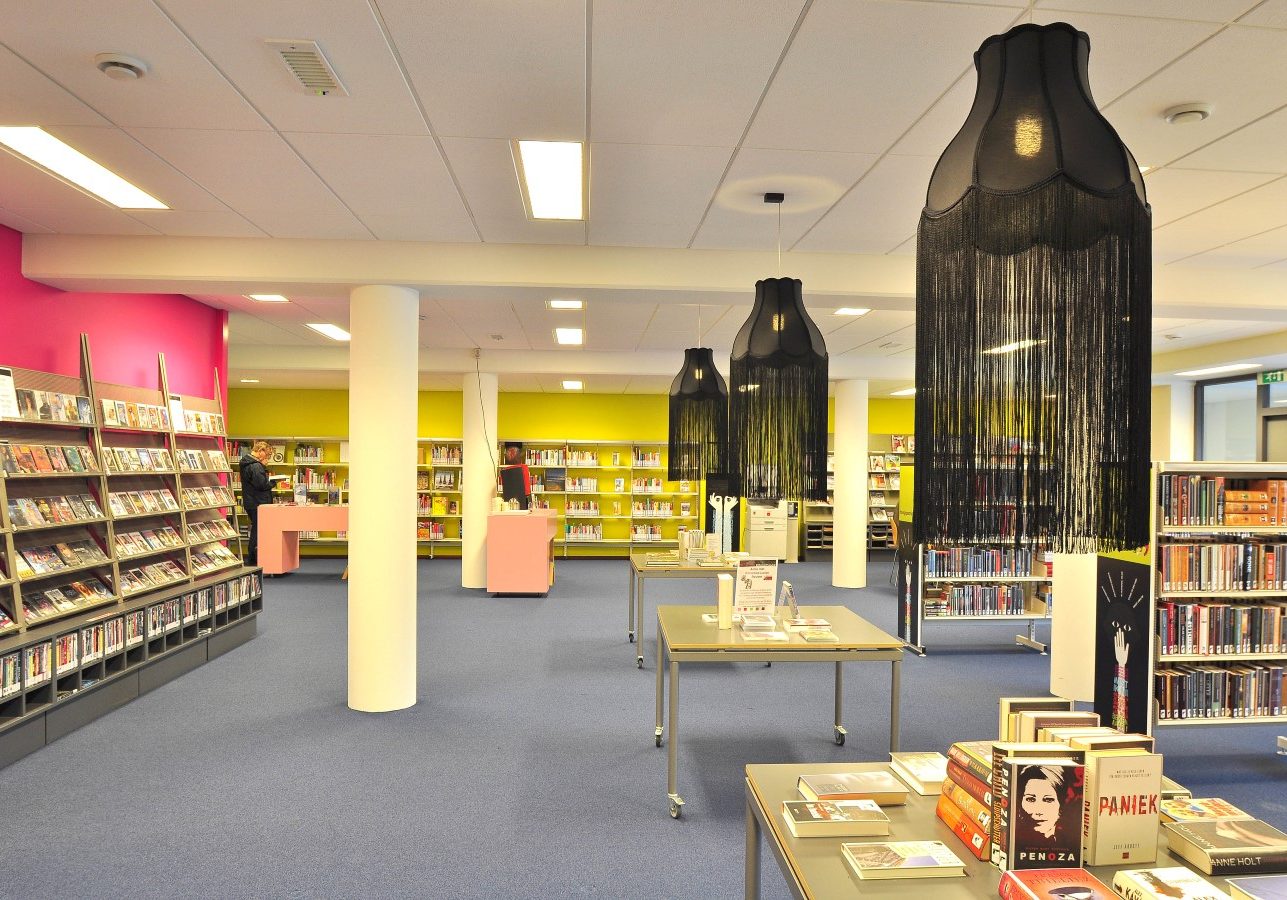 Bibliotheek Blerick. Ontwerp gemaakt in dienst van Puur Sang Eindhoven